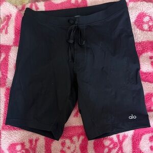 ALO Yoga Men's Dark Biker Shorts